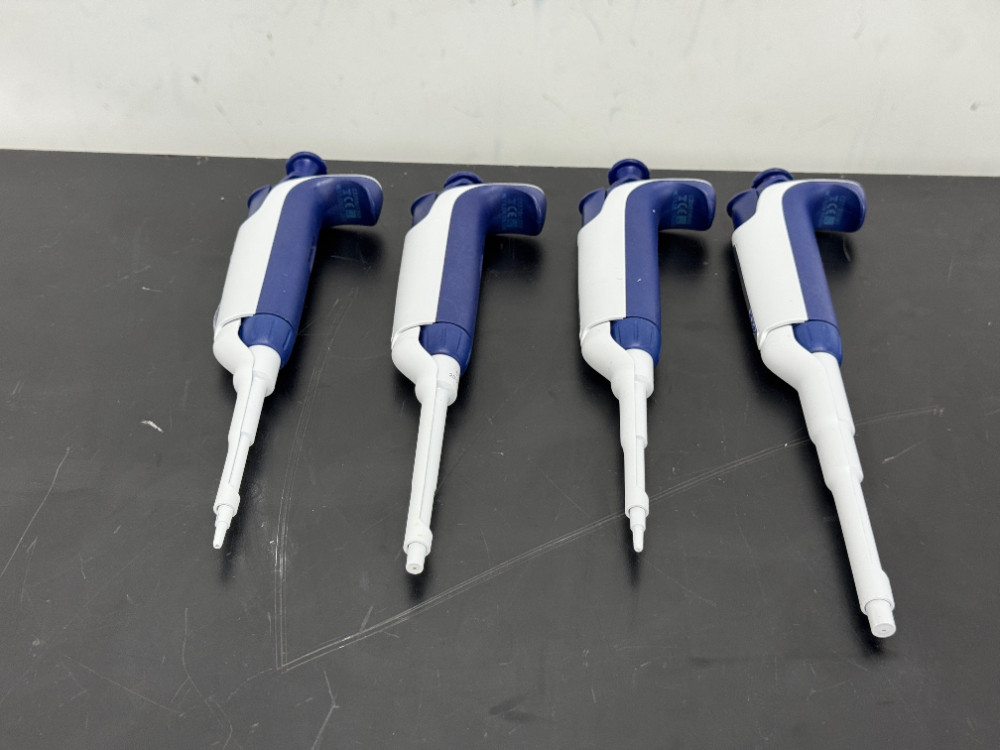 Image of Rainin Pipet-Lite XLS Single Channel Pipettes - Quantity 4